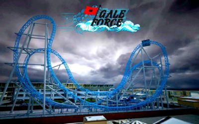 Gale Force Roller Coaster Hits Ocean City Summer 2016